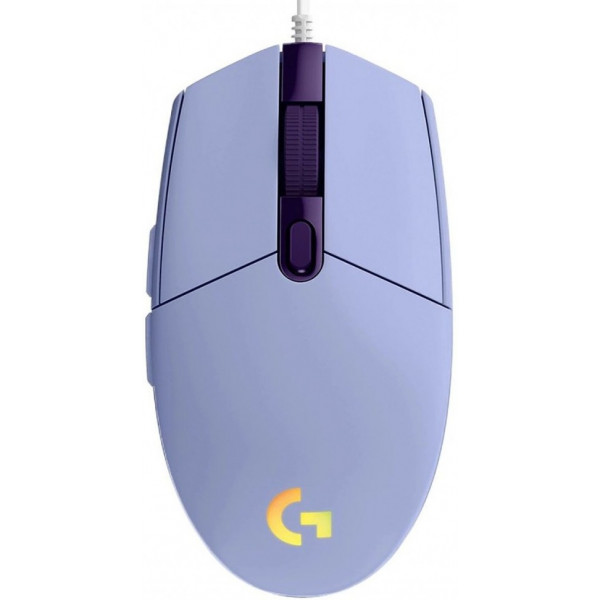 Мышь игровая Logitech G102 LIGHTSYNC - LILAC - USB - EER - G102 LIGHTSYNC